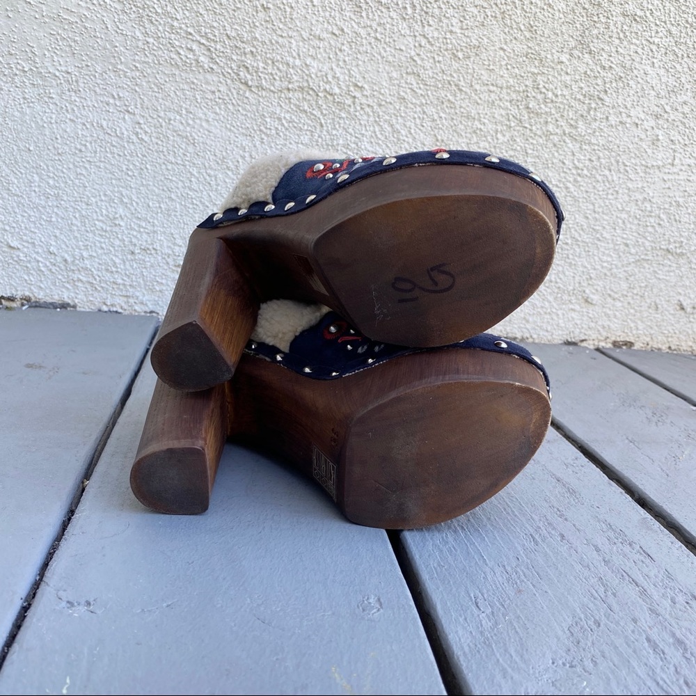 Anthropologie‎ 35 Embroidered Terrestrial Clog Mule - Picture 6 of 8